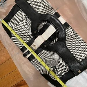 L.A.M.B. Oversized convertible vintage clutch Gwen